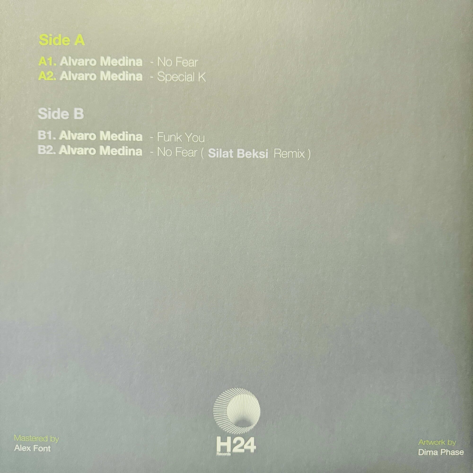 Alvaro Medina | No Fear | H24009