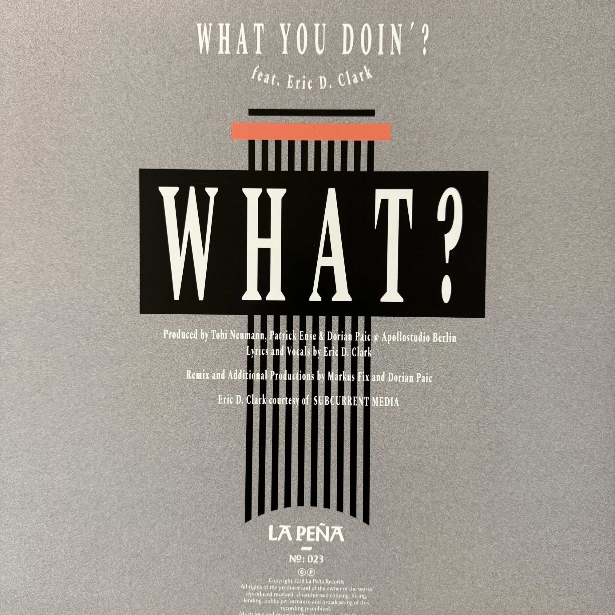What? | What You Doin'? | LPA023