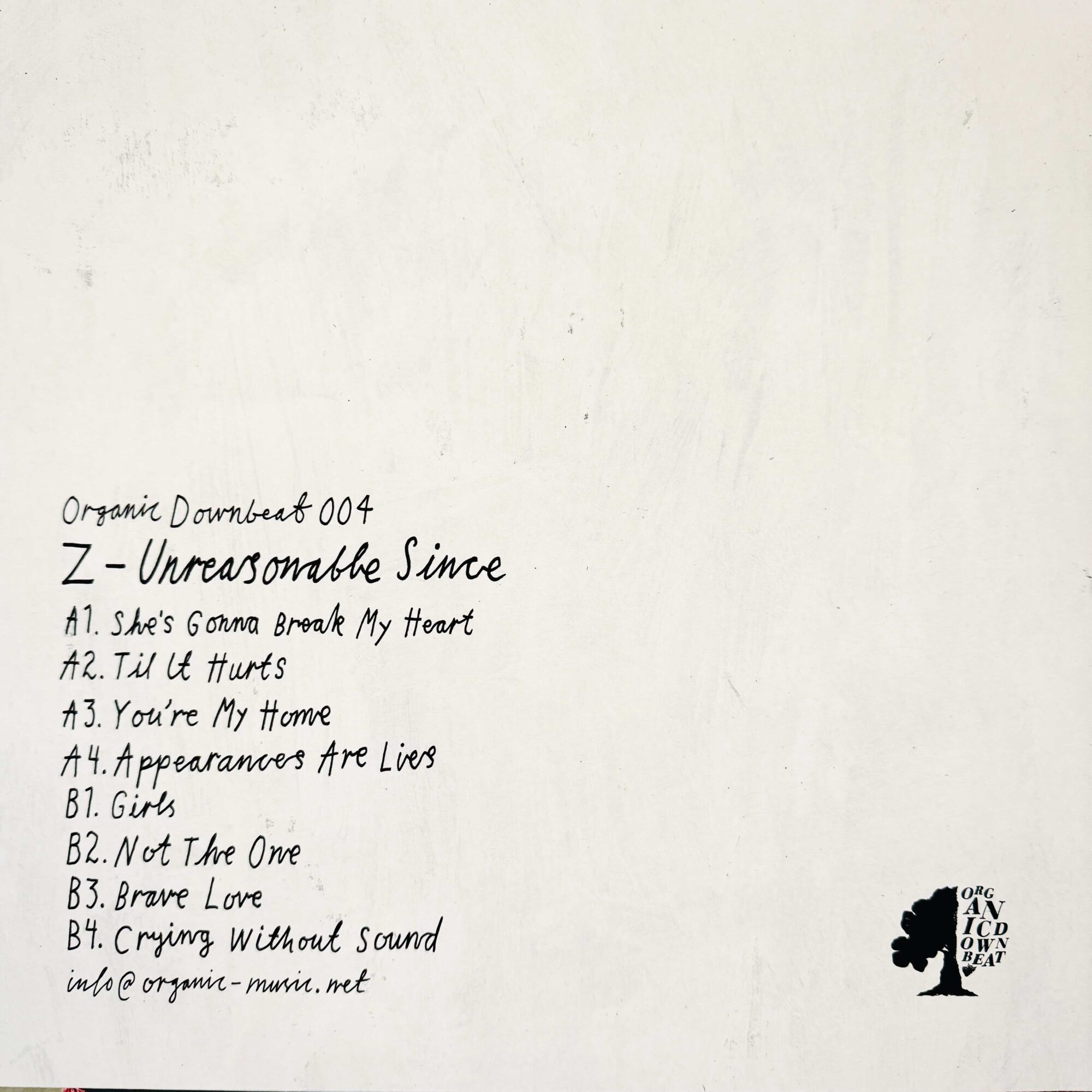 Z | Unreasonable Since | ODB004