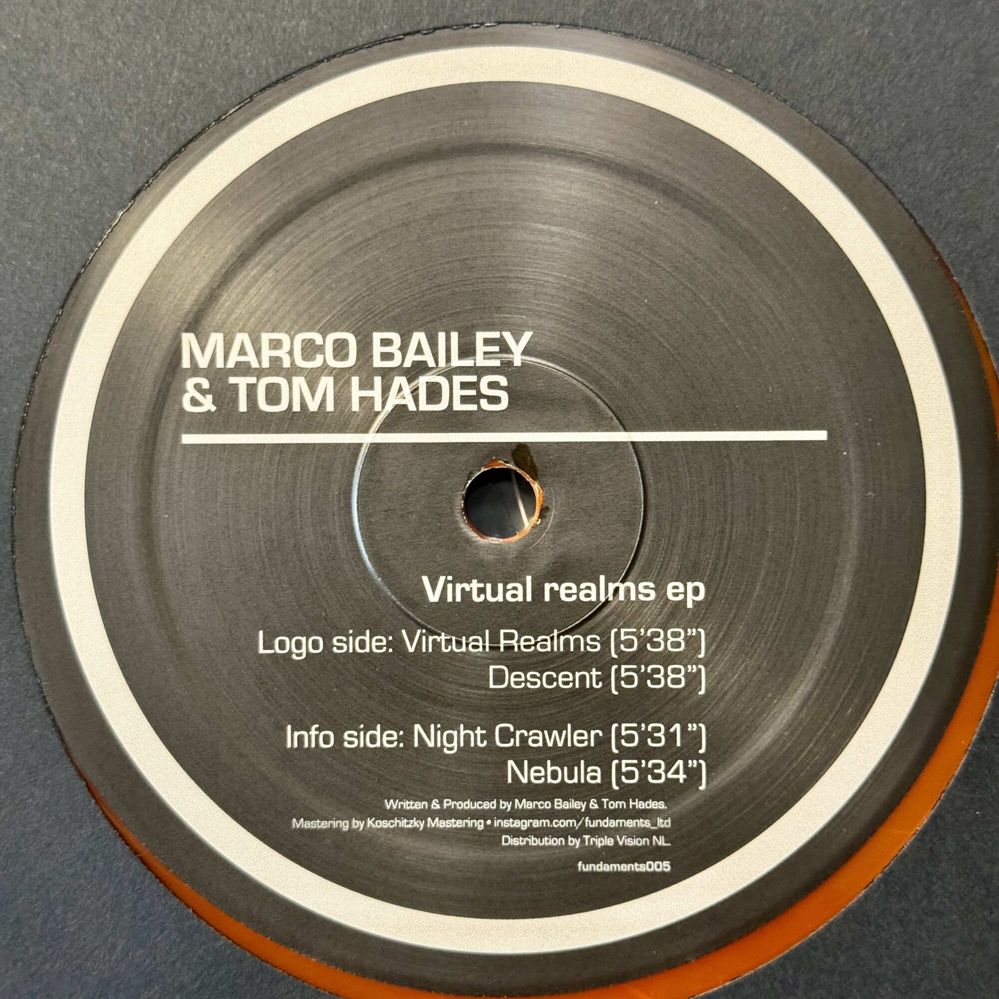 Marco Bailey & Tom Hades | Virtual Realms EP | FUNDLTD005