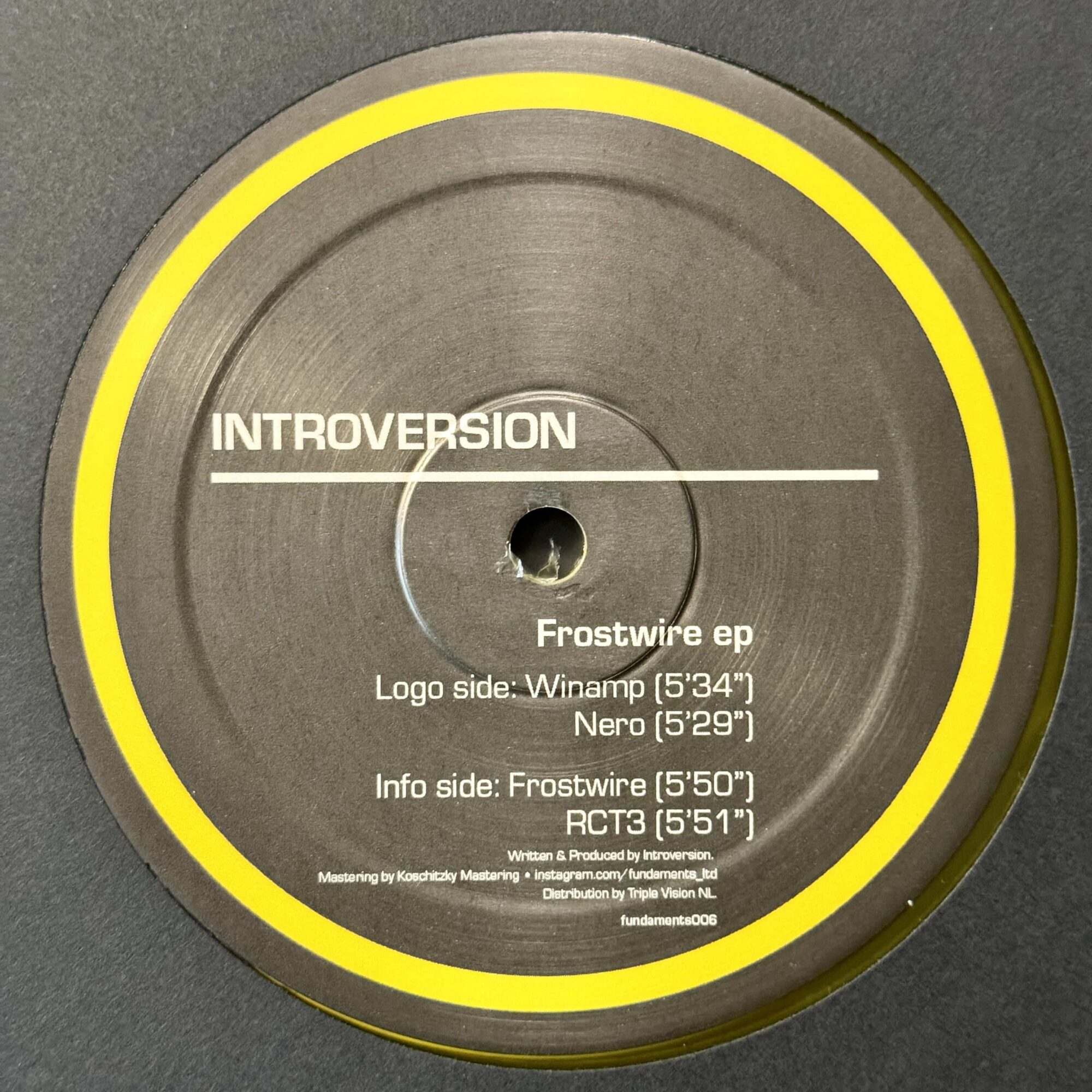 Introversion | Frostwire | FUNDLTD006