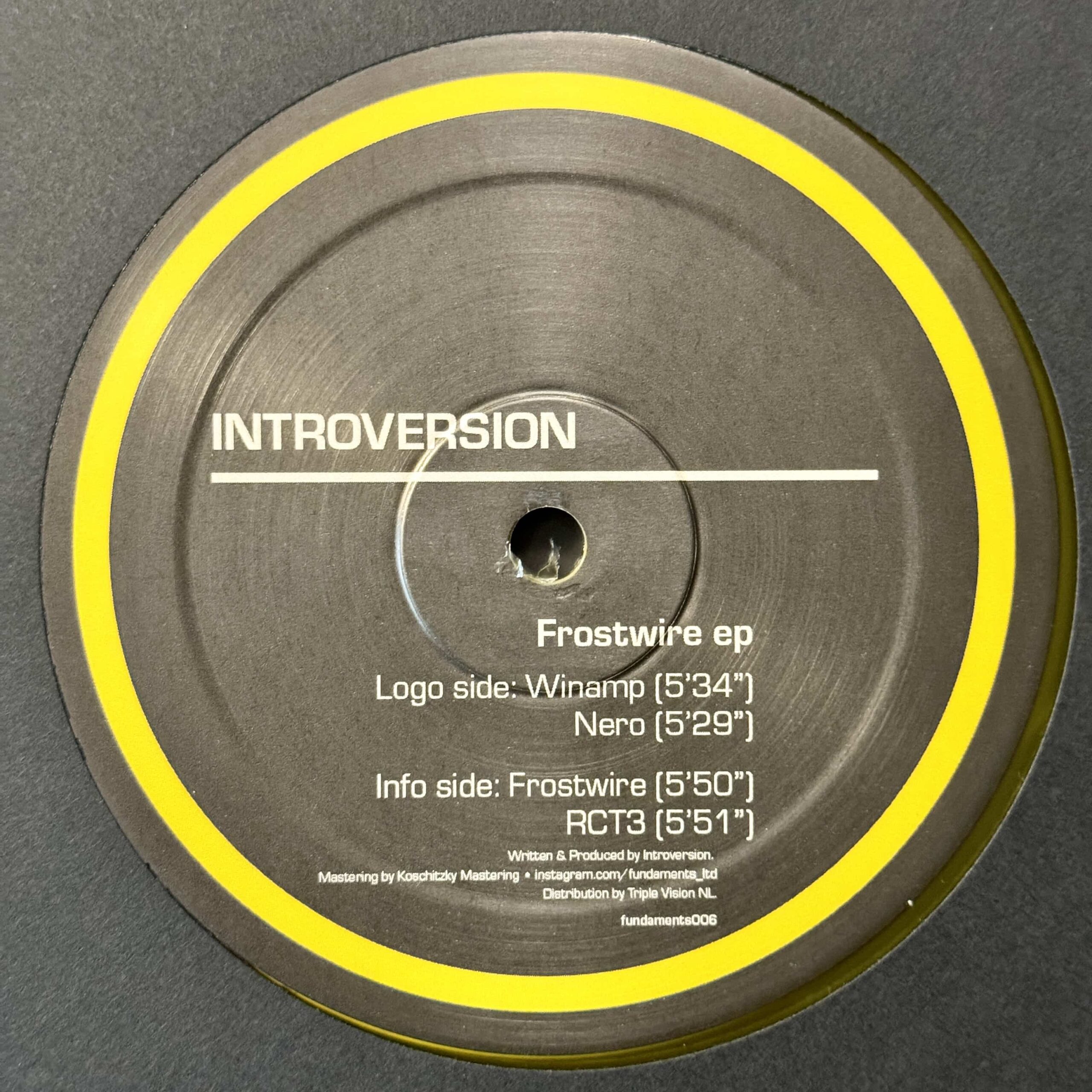 Introversion | Frostwire | FUNDLTD006