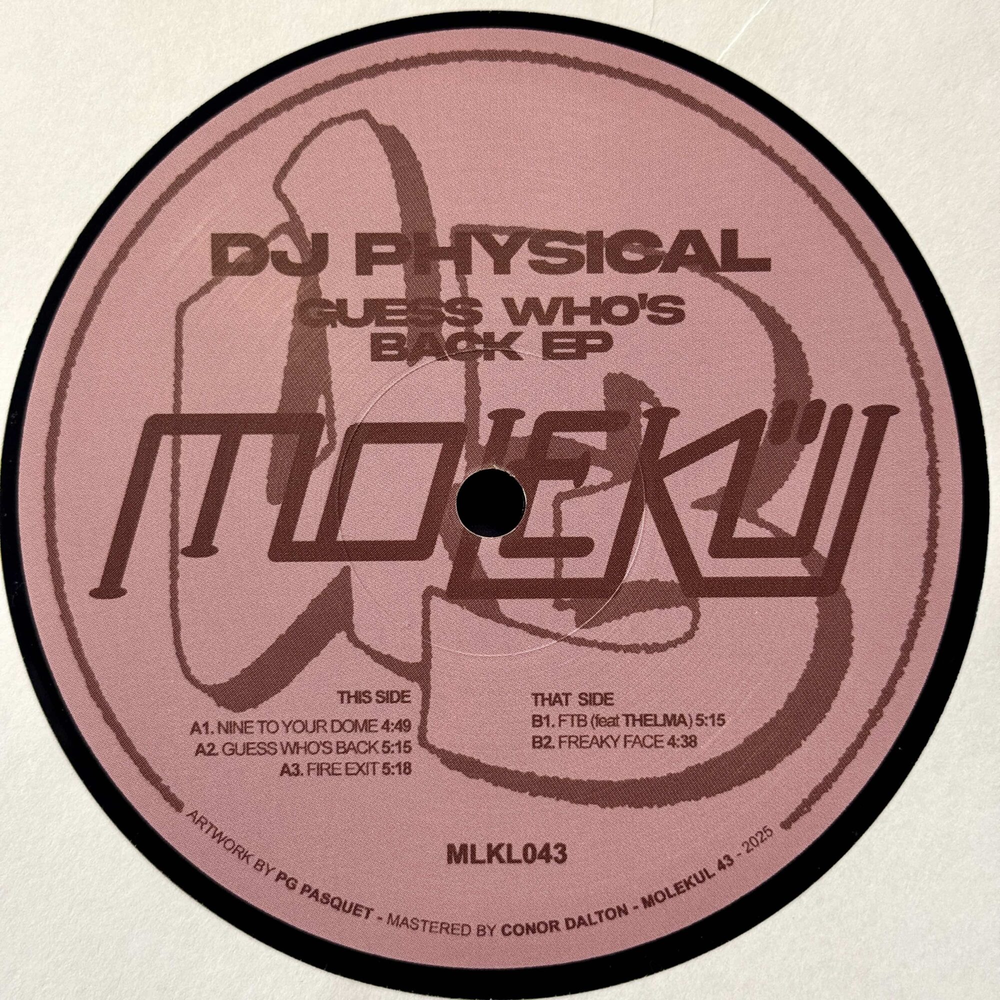 DJ Physical | Guess Who's Back EP | MLKL043